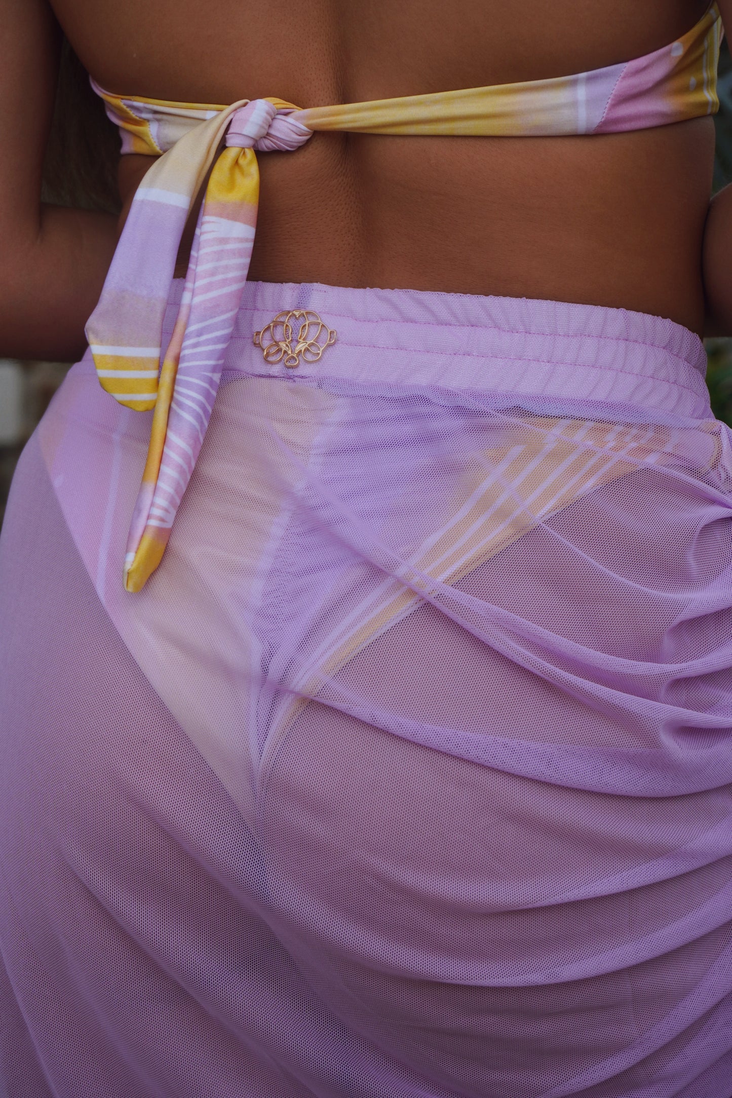 Falda Brisa Tropical Rosa